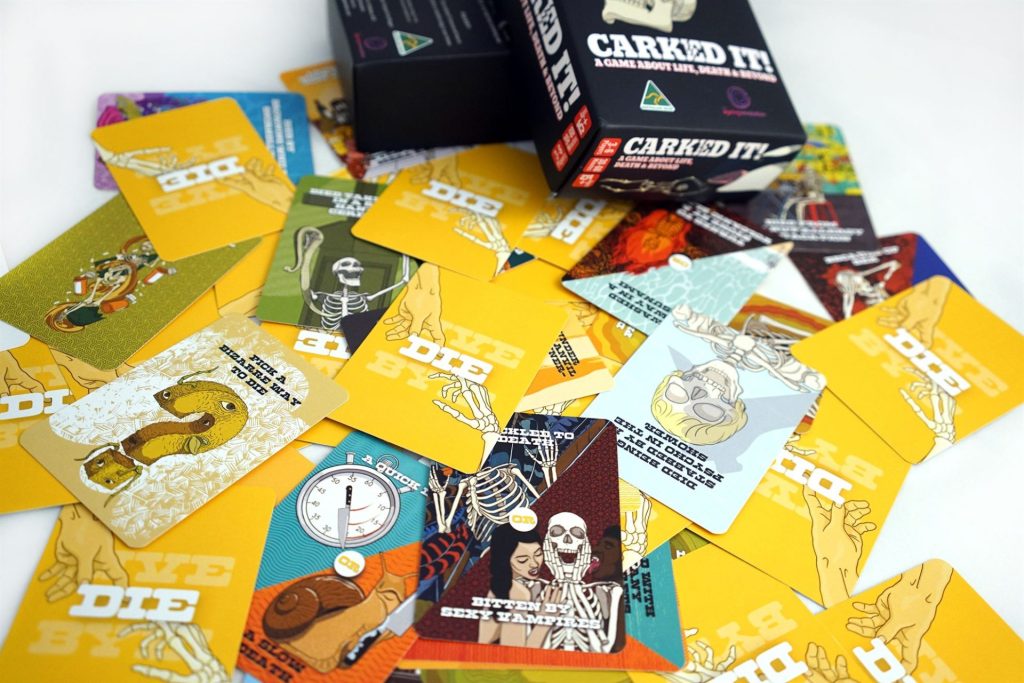 Carked It! – Can a card game about death actually be fun?