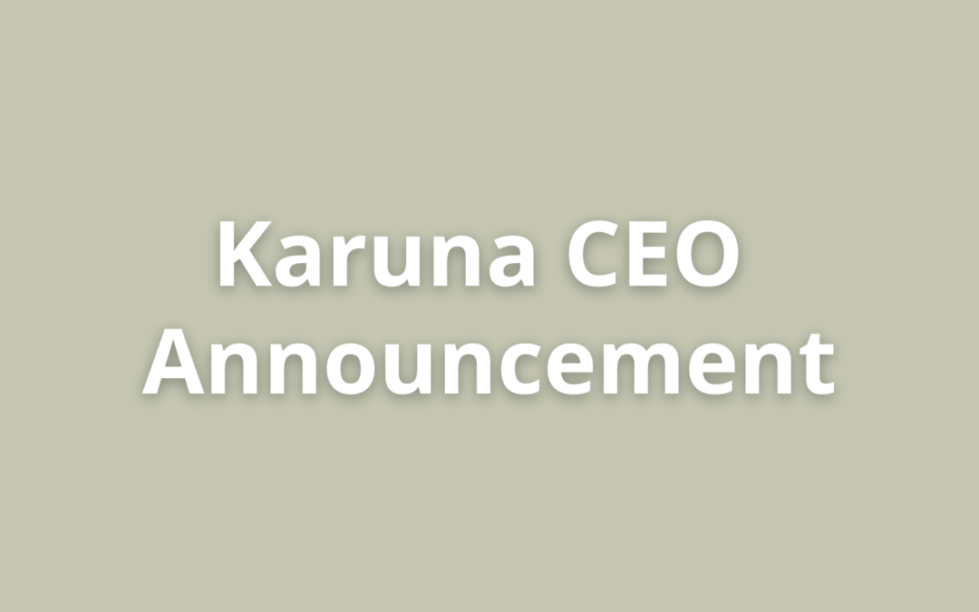 CEO Announcement