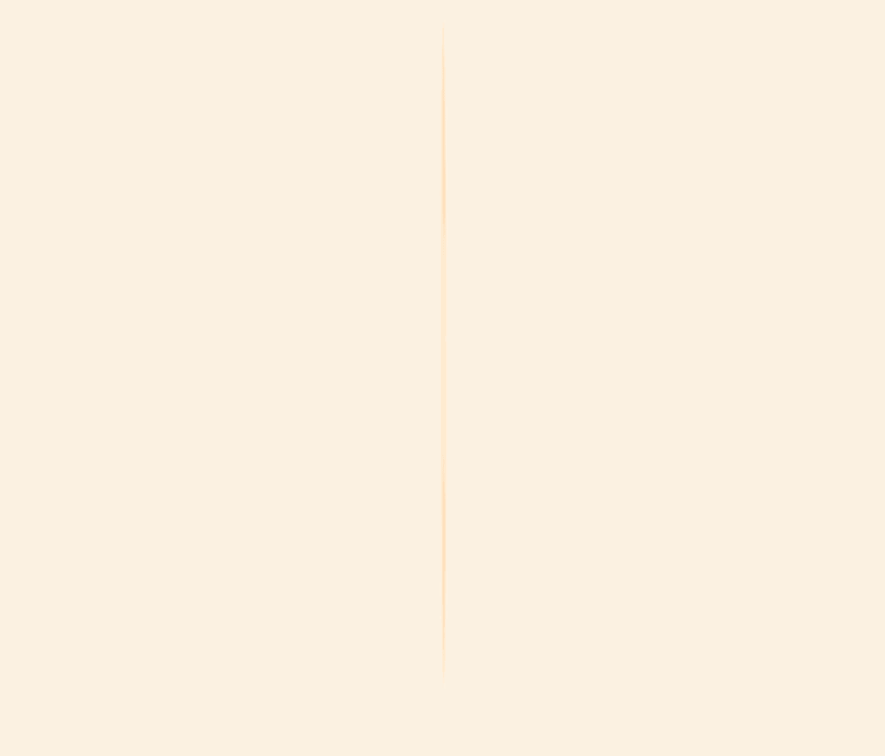 Simple beige background with a vertical line in the center, creating a minimalist design element.
