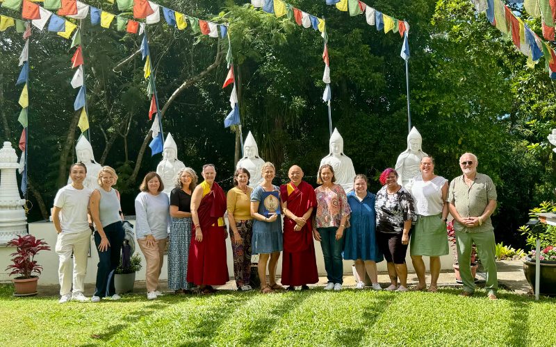 A visit to Chenrezig